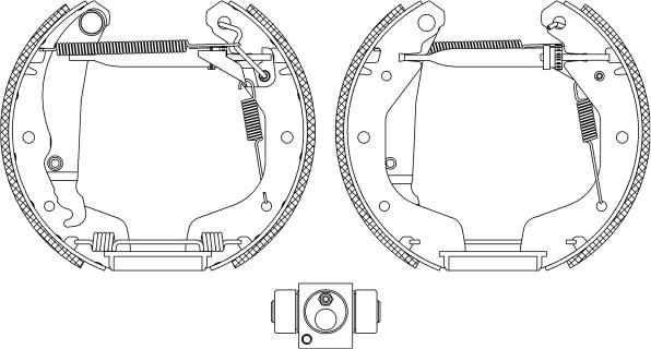 Mintex MSP299 - Комплект спирачна челюст vvparts.bg