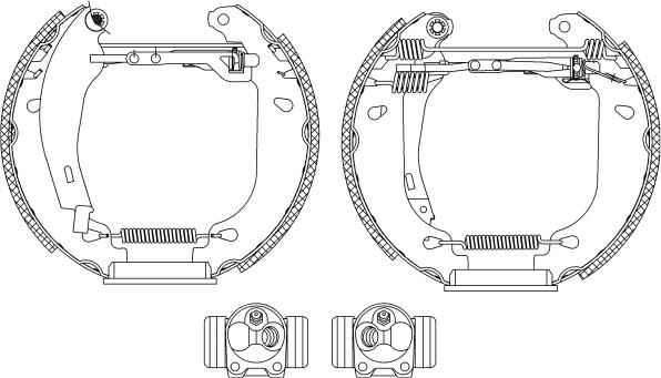 Mintex MSP294 - Комплект спирачна челюст vvparts.bg