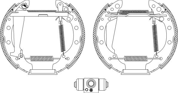 Mintex MSP252 - Комплект спирачна челюст vvparts.bg