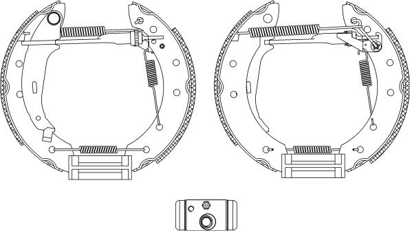 Mintex MSP281 - Комплект спирачна челюст vvparts.bg