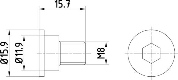 Mintex TPM0003 - Винт, спирачен диск vvparts.bg