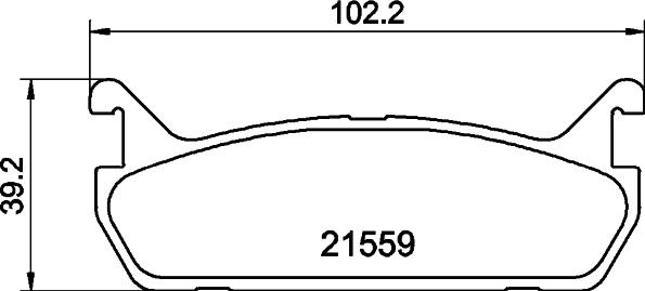 MINTEX Racing MDB1414FR - Комплект спирачно феродо, дискови спирачки vvparts.bg