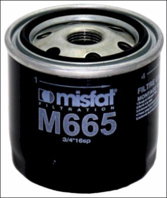 MISFAT M665 - Горивен филтър vvparts.bg
