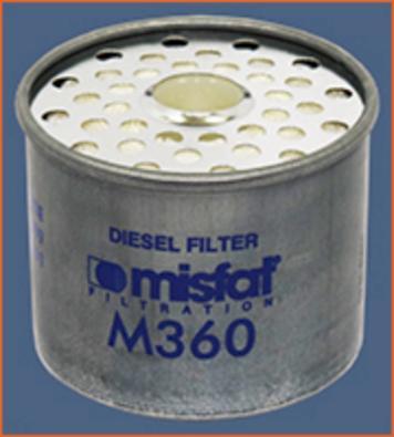 MISFAT M360 - Горивен филтър vvparts.bg