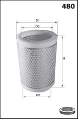 MISFAT R843 - Въздушен филтър vvparts.bg