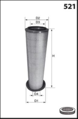 MISFAT R346 - Въздушен филтър vvparts.bg