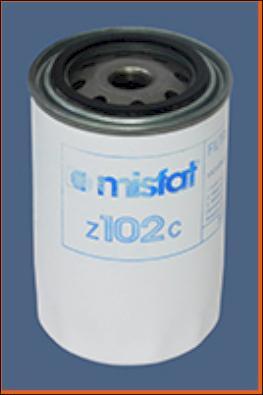 MISFAT Z102C - Маслен филтър vvparts.bg