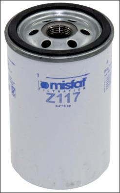 MISFAT Z117 - Маслен филтър vvparts.bg