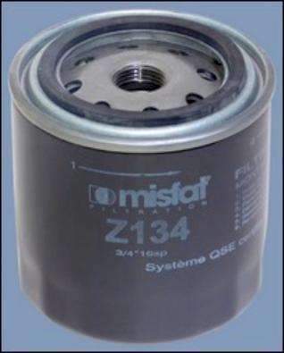 MISFAT Z134 - Маслен филтър vvparts.bg