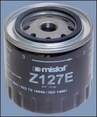MISFAT Z127E - Маслен филтър vvparts.bg