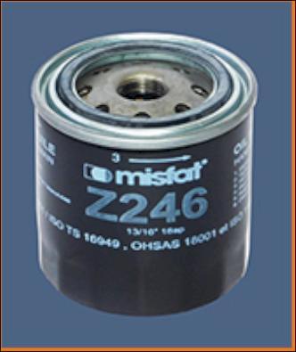 MISFAT Z246 - Маслен филтър vvparts.bg