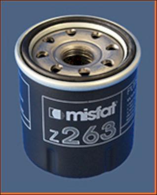 MISFAT Z263 - Маслен филтър vvparts.bg