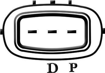 Mitsubishi A5TL0491 - Генератор vvparts.bg