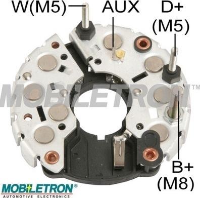 Mobiletron RB-53H - Изправител, генератор vvparts.bg