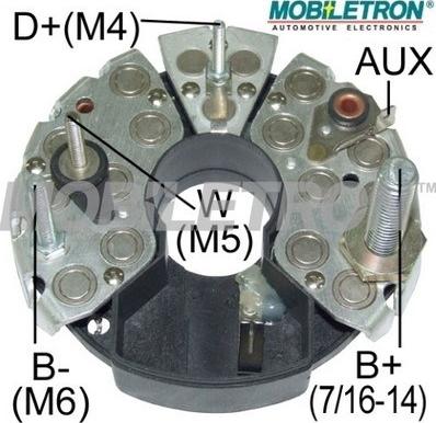 Mobiletron RB-67H - Изправител, генератор vvparts.bg