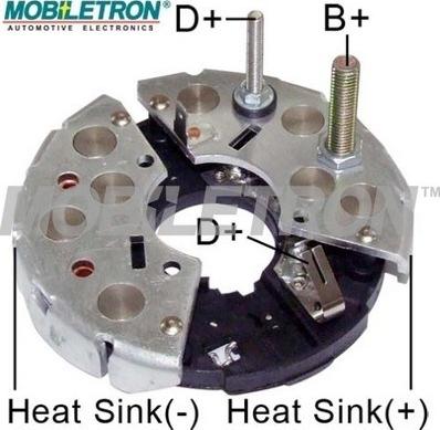 Mobiletron RB-148H - Изправител, генератор vvparts.bg