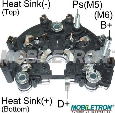 Mobiletron RB-160H - Изправител, генератор vvparts.bg