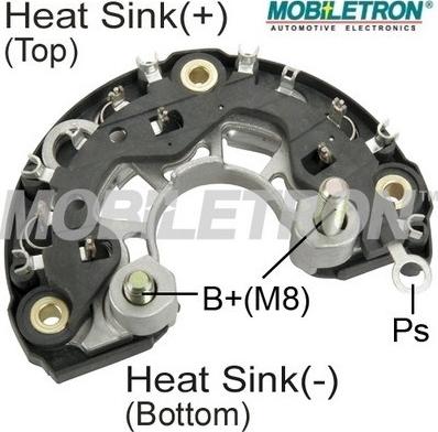 Mobiletron RB-116H - Изправител, генератор vvparts.bg