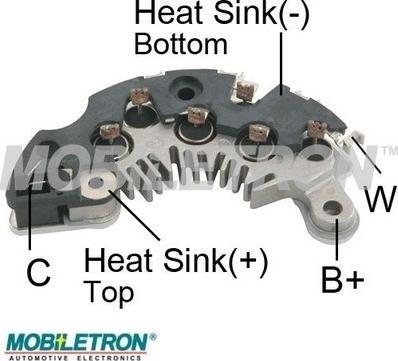 Mobiletron RD-96 - Изправител, генератор vvparts.bg