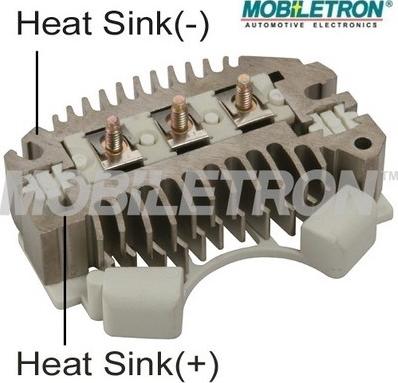 Mobiletron RD-13HV - Изправител, генератор vvparts.bg