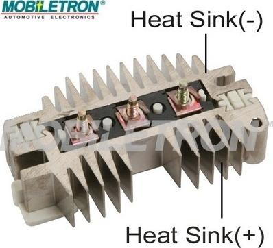 Mobiletron RD-31H - Изправител, генератор vvparts.bg