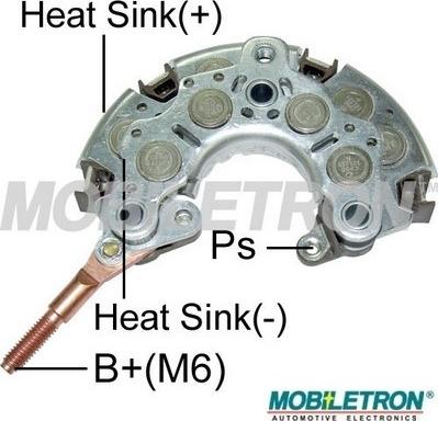 Mobiletron RN-03PL - Изправител, генератор vvparts.bg