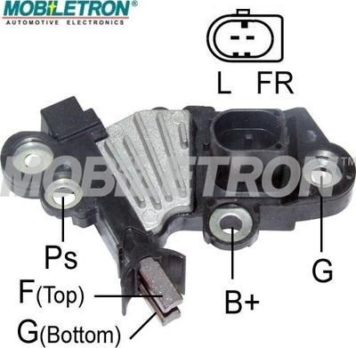 Mobiletron VR-B029 - Регулатор на генератор vvparts.bg