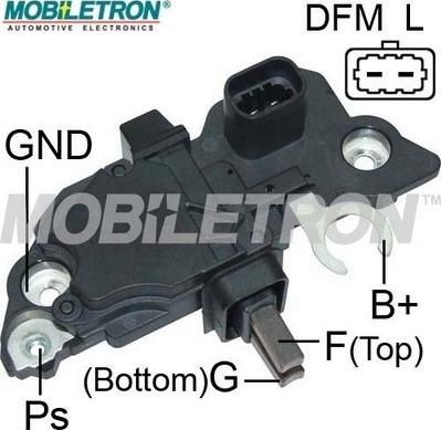 Mobiletron VR-B160 - Регулатор на генератор vvparts.bg