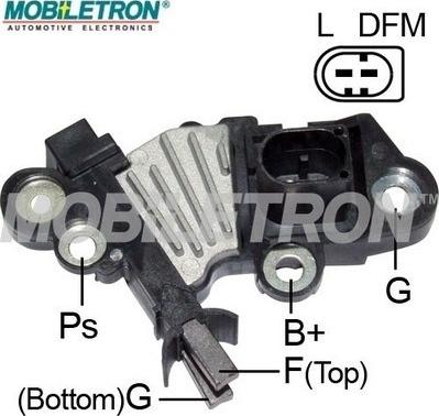 Mobiletron VR-B137 - Регулатор на генератор vvparts.bg