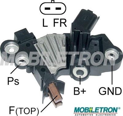 Mobiletron VR-B340 - Регулатор на генератор vvparts.bg