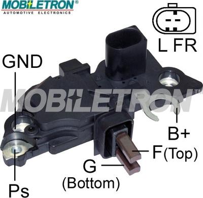 Mobiletron VR-B296 - Регулатор на генератор vvparts.bg