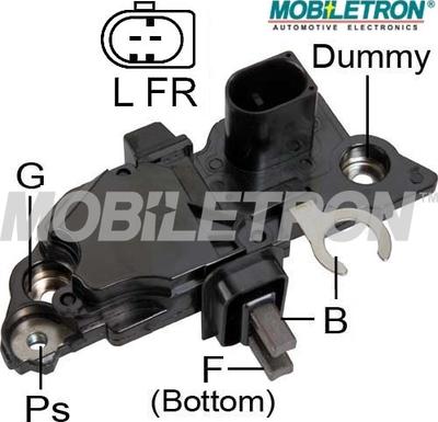 Mobiletron VR-B254 - Регулатор на генератор vvparts.bg