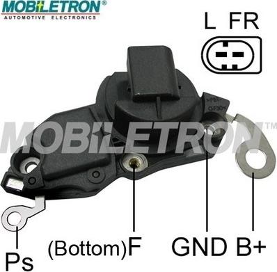 Mobiletron VR-B257 - Регулатор на генератор vvparts.bg