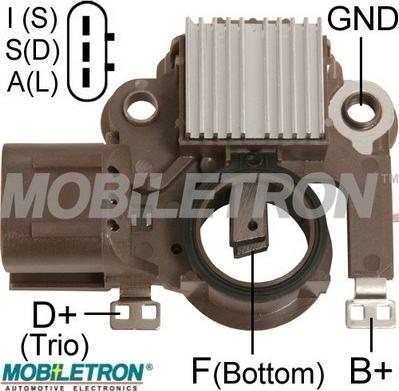 Mobiletron VR-H2009-43 - Регулатор на генератор vvparts.bg