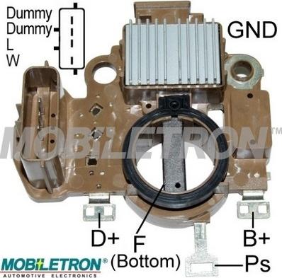 Mobiletron VR-H2009-154B - Регулатор на генератор vvparts.bg