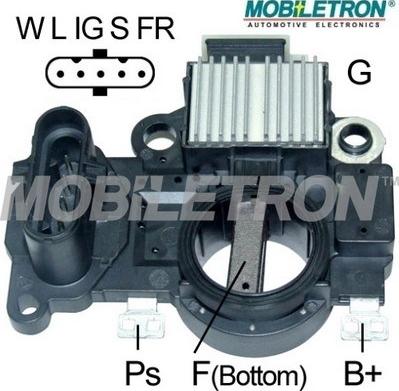Mobiletron VR-H2009-183B - Регулатор на генератор vvparts.bg
