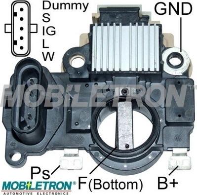 Mobiletron VR-H2009-132BA - Регулатор на генератор vvparts.bg