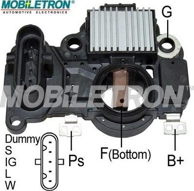 Mobiletron VR-H2009-125B - Регулатор на генератор vvparts.bg