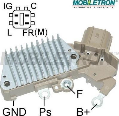 Mobiletron VR-H2005-197 - Регулатор на генератор vvparts.bg