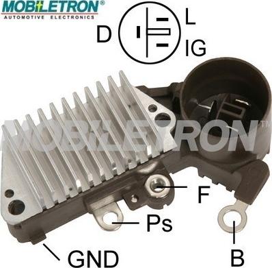 Mobiletron VR-H2005-7A - Регулатор на генератор vvparts.bg