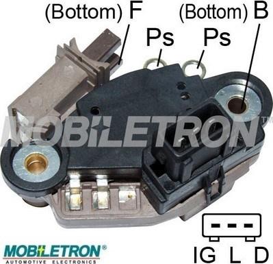 Mobiletron VR-PR3617H - Регулатор на генератор vvparts.bg