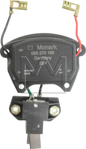 Monark 095270169 - Регулатор на генератор vvparts.bg