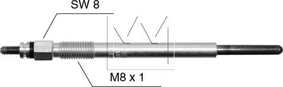 Monark 090509001 - Подгревна свещ vvparts.bg