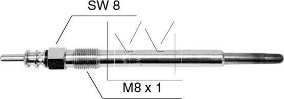 Monark 090509002 - Подгревна свещ vvparts.bg