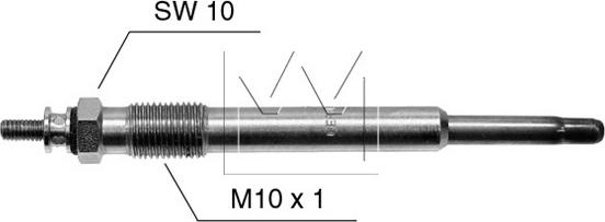 Monark 090507032 - Подгревна свещ vvparts.bg