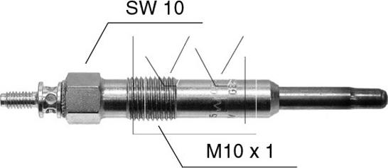 Monark 090507025 - Подгревна свещ vvparts.bg