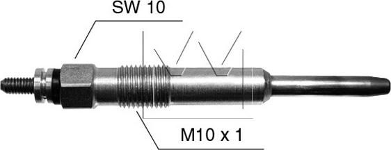 Monark 090507020 - Подгревна свещ vvparts.bg