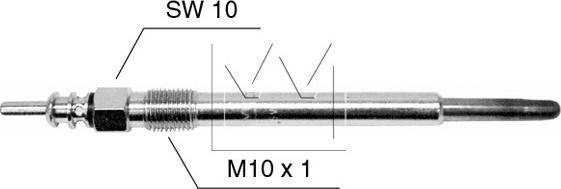 Monark 090507142 - Подгревна свещ vvparts.bg