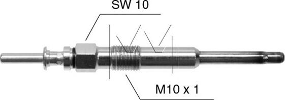 Monark 090507103 - Подгревна свещ vvparts.bg
