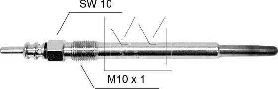 Monark 090507130 - Подгревна свещ vvparts.bg